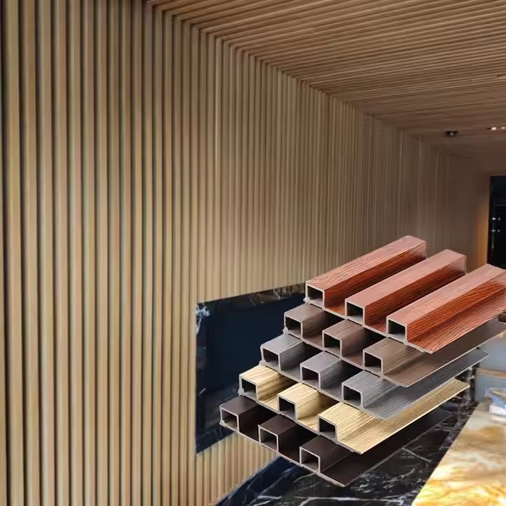 WPC Fluted Wall Panel for Indoor Decoration